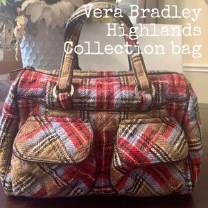 Vera Bradley Highlands Collection Retired Bag